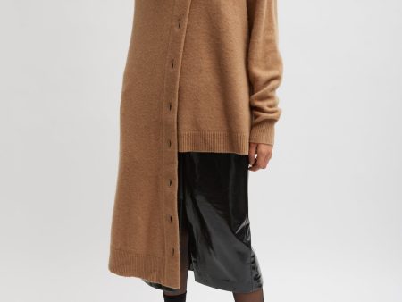 Camel Hair Knit Cape Sale