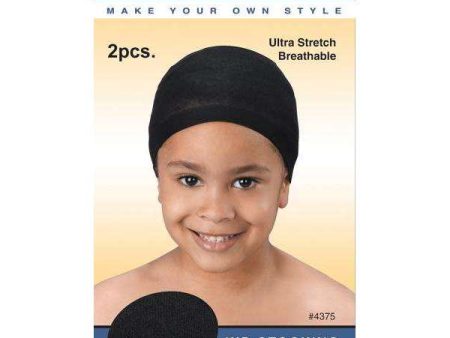 Annie 2 Piece Kids Stocking Wave Cap Assorted #4375 on Sale