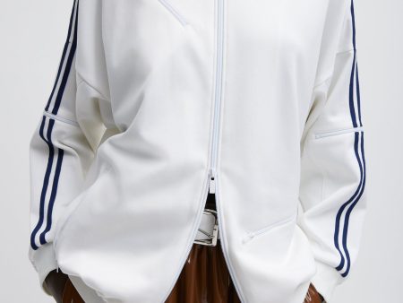 Active Knit Zipper Detailed Track Jacket Online