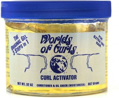 Worlds of Curls Extra Dry Hair Curl Activator 32 oz Supply