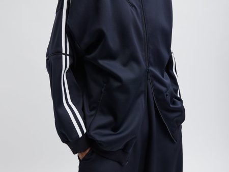 Active Knit Zipper Detailed Track Jacket Cheap