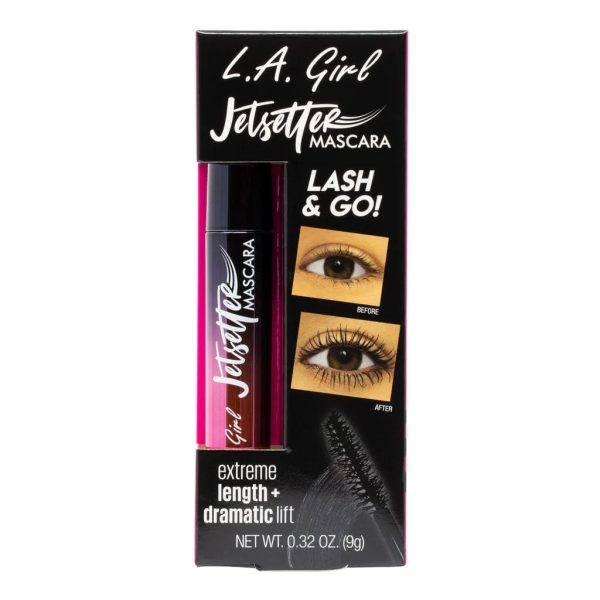 L.A. Girl Jetsetter Extreme Length & Dramatic Lift Mascara (Black) GMS656 Online Hot Sale