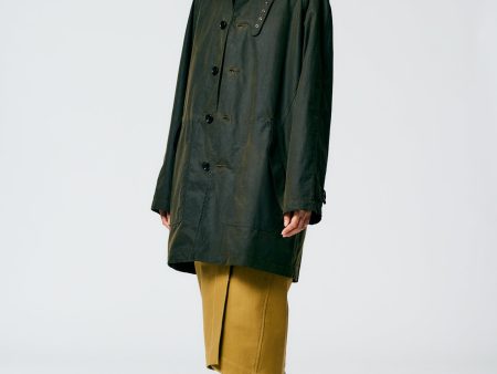 Waxed Cotton Carcoat Sale