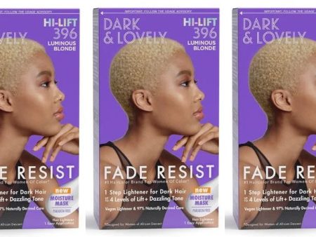 3 PACK DARK N LOVELY HAIR COLOR 396 LUM BLONDE Online Hot Sale