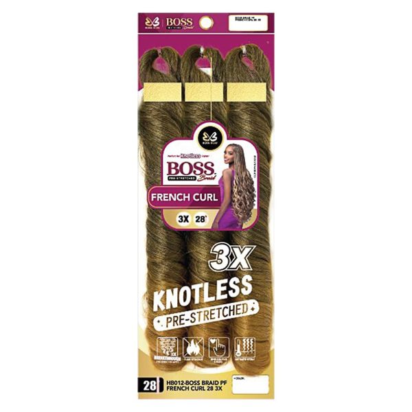 5 PACK HB012 BOSS BRAID PF FRENCH CURL 28 3X 1 Sale