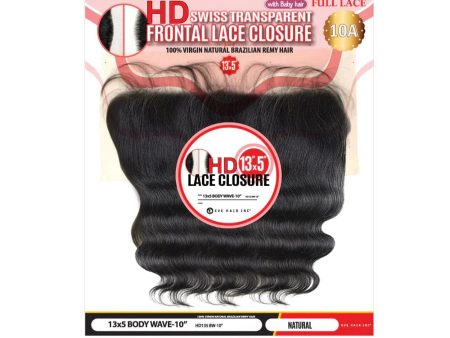 Eve Hair Swiss Lace Closure Straight 13x5 14  #HD135ST-14 Hot on Sale