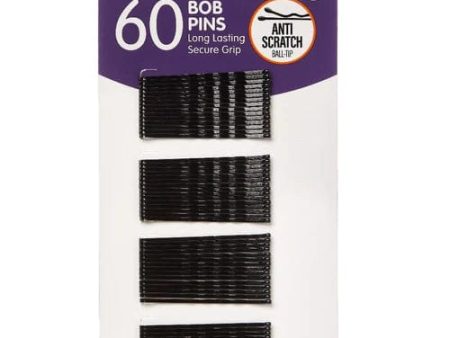 Red Bobby Pins 2  60CT Black HBP01 Online Hot Sale