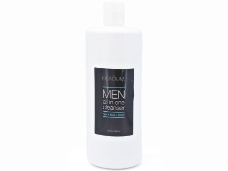 HEALIUM Men All In One Cleanser 10oz - Small Amount Missing Online Hot Sale