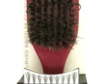 Annie Soft Wave Curved Bristle Brush 100% Pure Boar Bristles #2340 Online Sale