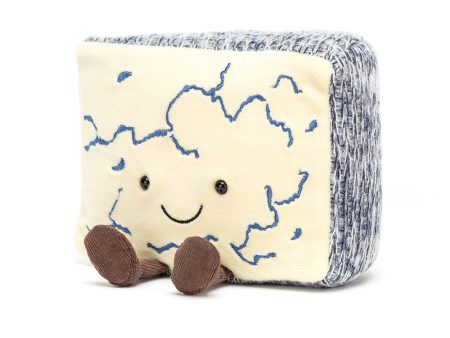 JellyCat Amuseable Blue Cheese - H12CM For Cheap